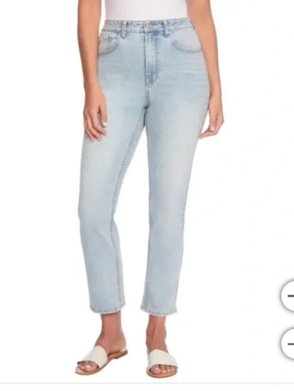 Frye Women's Cuffed Crop Jean NWT - Picture 3 of 4